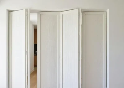 Harmonicadeuren woonkamer