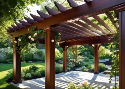 Pergola donker